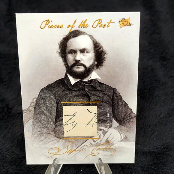 Authentic Samuel Colt Handwriting Relic Piece of History Colt Revolver Inventor - Picture 1 of 4